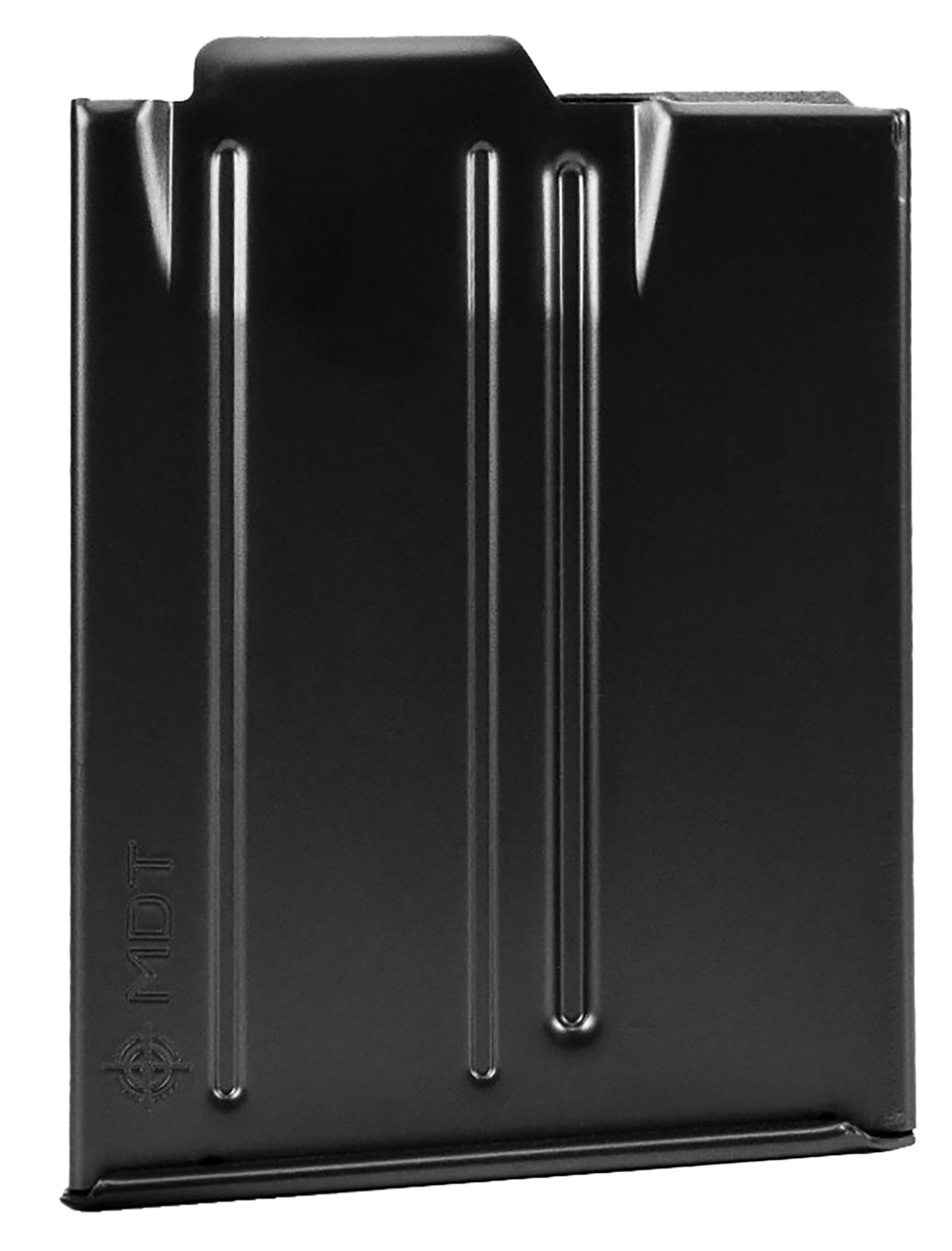 Mdt Sporting Goods Inc 102013BLK AICS Magazine  10rd Extended 308/6.5 Creedmoor Short Action Black Steel w/ Binder Plate