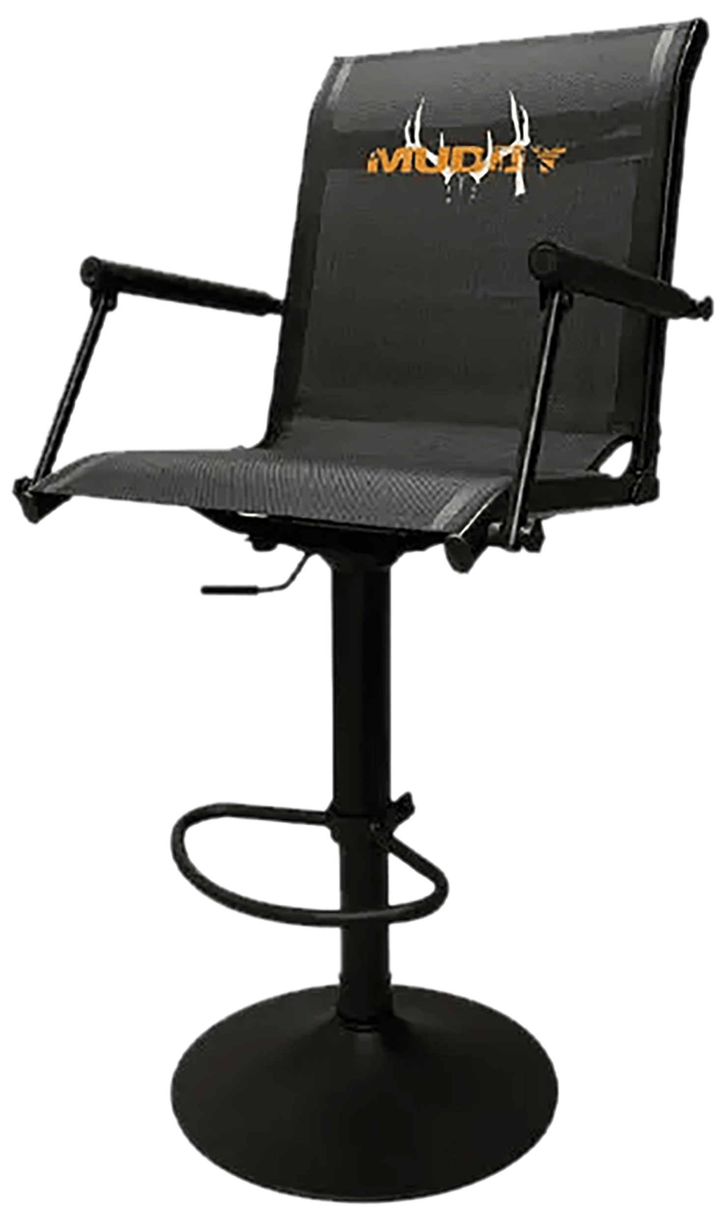 Muddy MUDMGS600 Swivel Extreme Ground Seat Black Flex-Tek/Steel