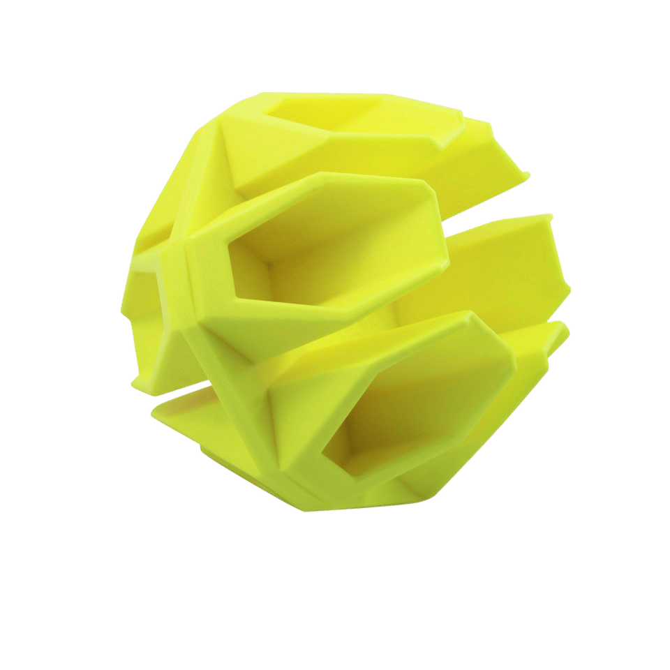 Birchwood Casey 48026 Ground Strike Hex Ball Pistol/Rifle Yellow Impact Enhancement Motion