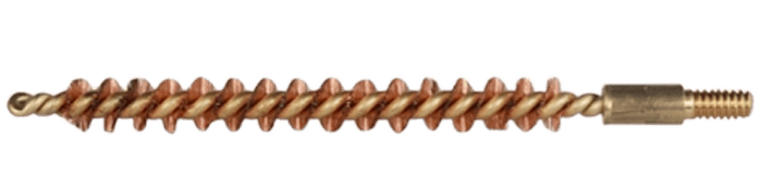 Pro-Shot 6R Bore Brush  .243 Cal/ 6mm Rifle #8-32 Thread Bronze Bristles Brass Core