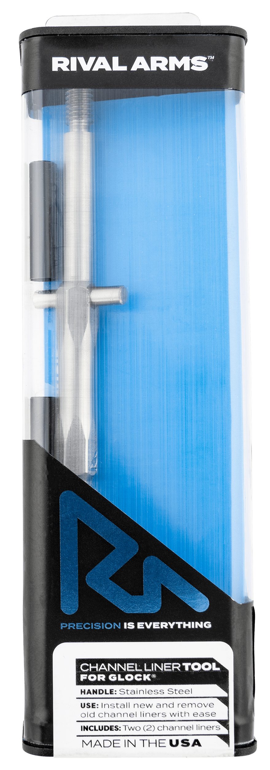 Rival Arms RA-RA93CL01A Glock Channel Liner Tool Black Aluminum