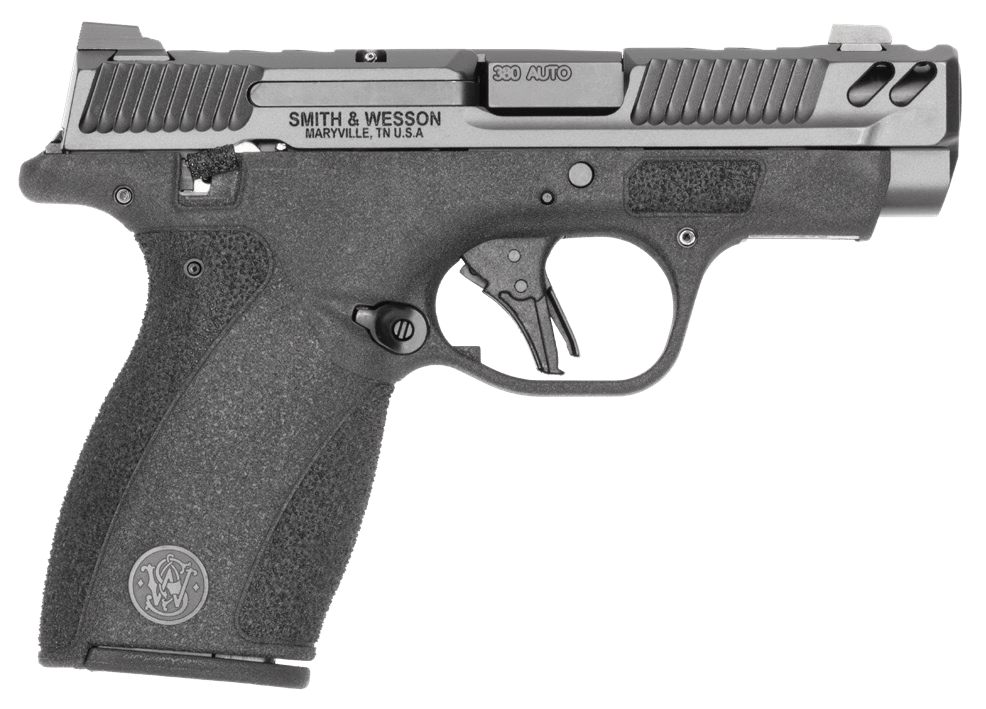 Smith & Wesson 14419 Bodyguard 2.0 Bodyguard 2.0 Carry Comp *CA Compliant Micro 380 ACP 10+1 3.10" Black Armornite PowerPort Vented Barrel, Gray Armornite Stainless Steel Ported/Serrated Slide, Black