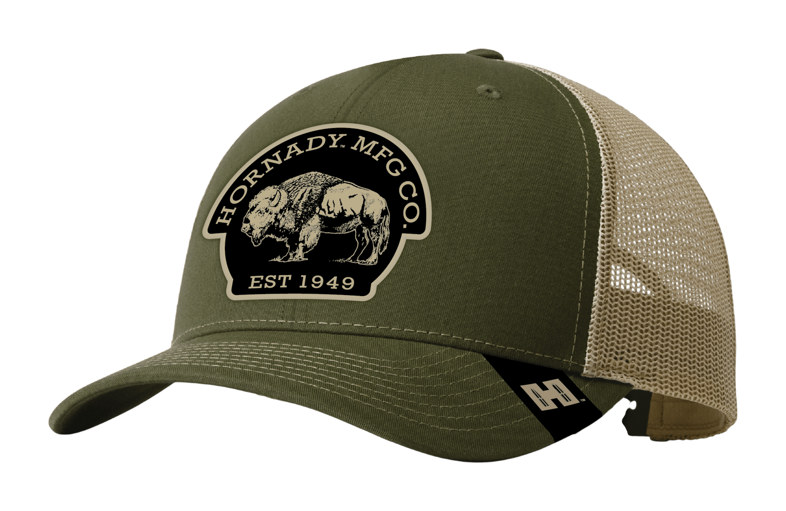 HDESIGN 35570  HORNADY BISON TRUCKER SAGE GREEN