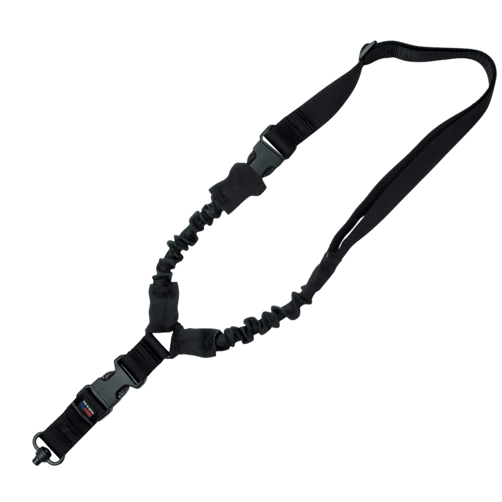 GrovTec US Inc GTSL52 Single Point  Black Elastic Bungee Rifle/Shotgun