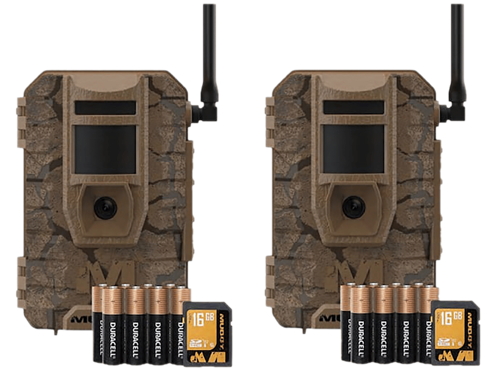 Muddy MUDMTGTRK2PK Mitigator Cellular Trail Camera 2 Pack