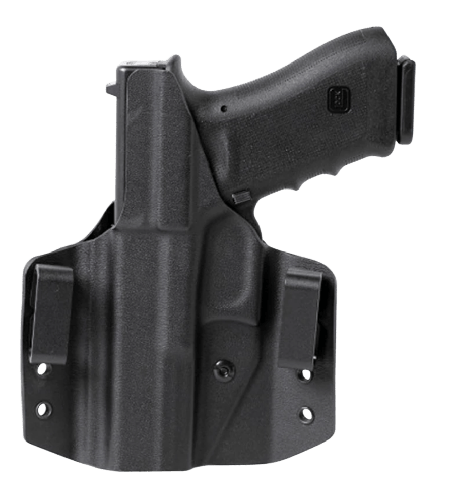 Uncle Mike's 54CCW41BGR CCW Holster OWB Black Boltaron Belt Slide Fits Ruger SR/SR Compact Right Hand