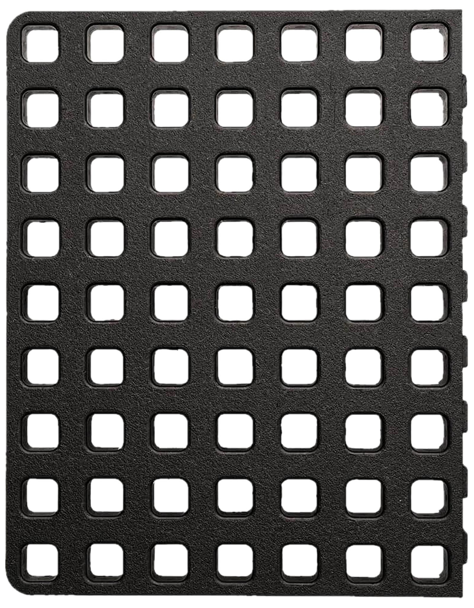 Magpul MAG1383-BLK DAKA Grid Organizer End Panel Black Polypropylene