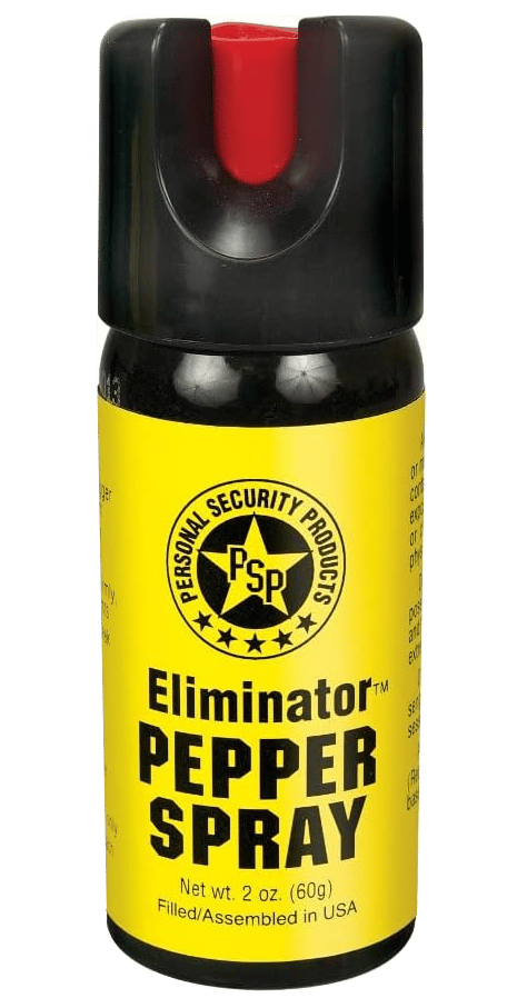 PSP EGL60FTC Eliminator Pepper Spray Pepper Gel Range 12-15 ft Canister