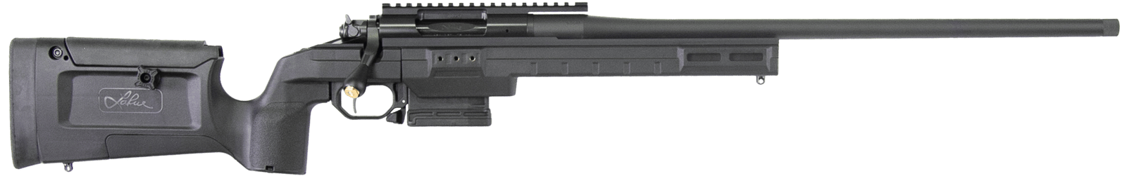 Larue Tactical LTKRGSIETE65CM23BLK Siete  6.5 Creedmoor 5+1 23" Black Sporter Barrel Right Hand