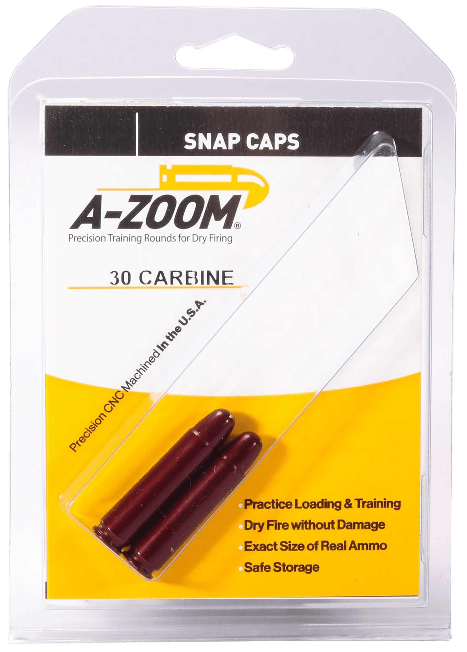A-Zoom 12225 Rifle Snap Cap 30Carbine 2Pack