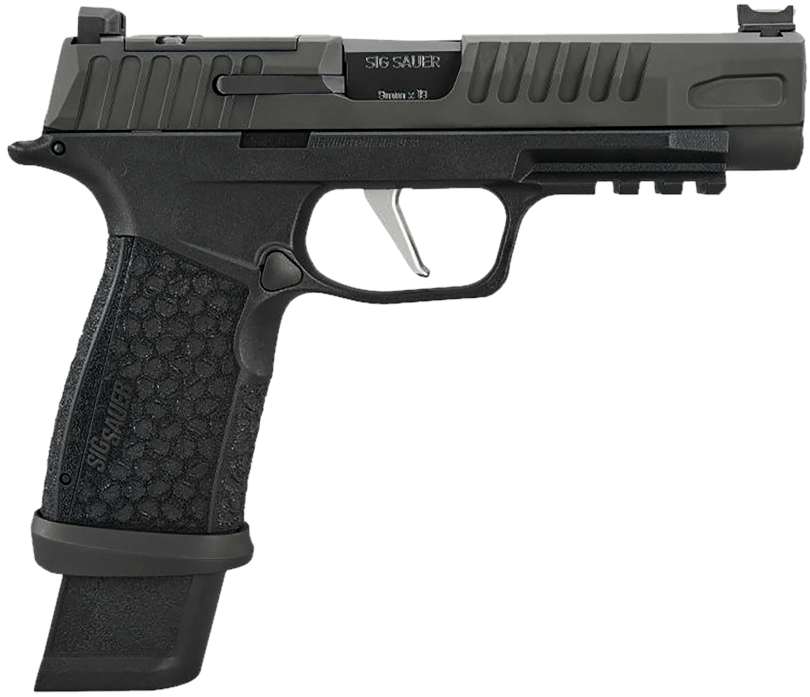 Sig Sauer 365XF9BFO10 P365 Fuse Compact Frame 9mm Luger 10+1 4.30" Black Nitron Optic Ready/Serrated Stainless Steel Slide Polymer Grip