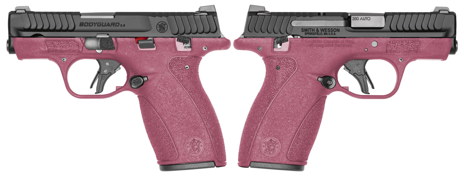 SMITH & WESSON BODYGUARD 2.0 380ACP PISTOL T.S. CRANBERRY FROST ORION EXCLUSIVE 1-12RD 1-10RD MAG