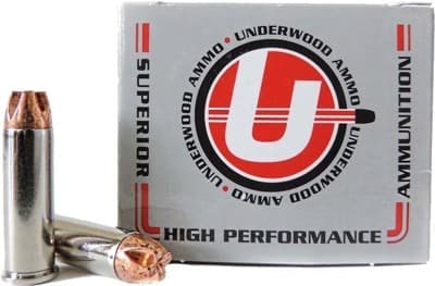 UNDERWOOD 38 SPECIAL 100GR XTREME DEFENDER 20RD 10BX/CS
