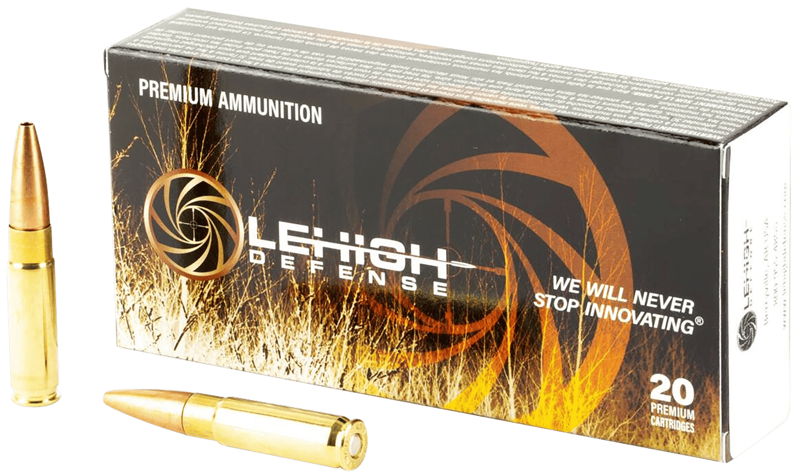 Lehigh Defense LA300BLK115CC Controlled Chaos 300Blackout 115gr 20 Per Box/10 Case