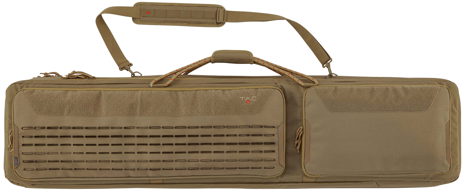Tac Six 10844 Unit Tactical Case Coyote 600D Polyester 2 Rifles