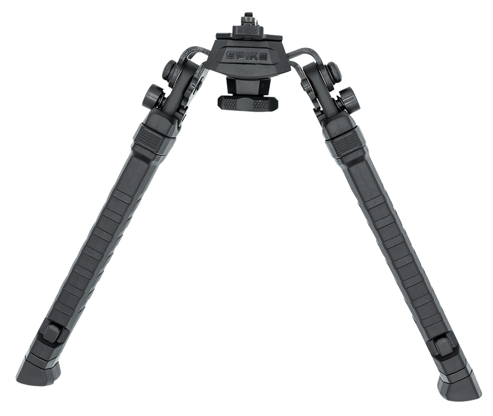 FAB Defense FXSPIKEB Spike Precision Bipod 7.09"- 11.42" Adj., Rotating & Tilting, Rubber Feet, Includes Leg Extensions, Picatinny Rail Compatible Black Polymer & Aluminum