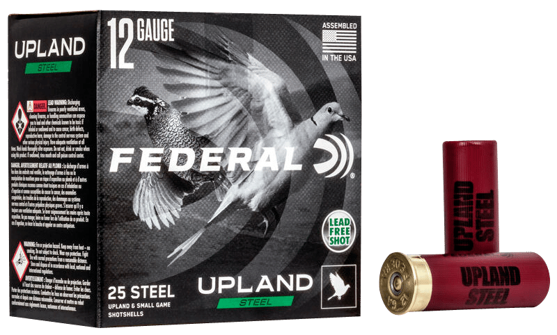 Federal USH1226 Upland Field & Range 12Gauge 2.75" 1oz 6Shot 25 Per Box/10 Case