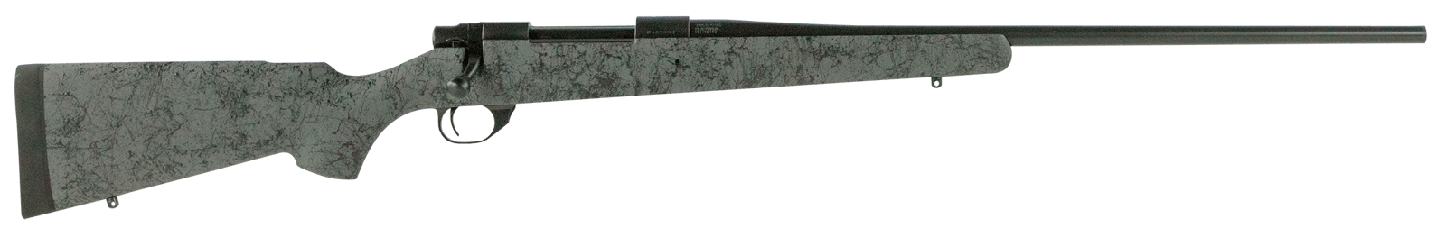 Howa HHS63701 M1500 HS Precision 7mm Rem Mag 3+1 24" Barrel, Black Metal Finish, Gray Black Webbed Fixed HS Precision Stock
