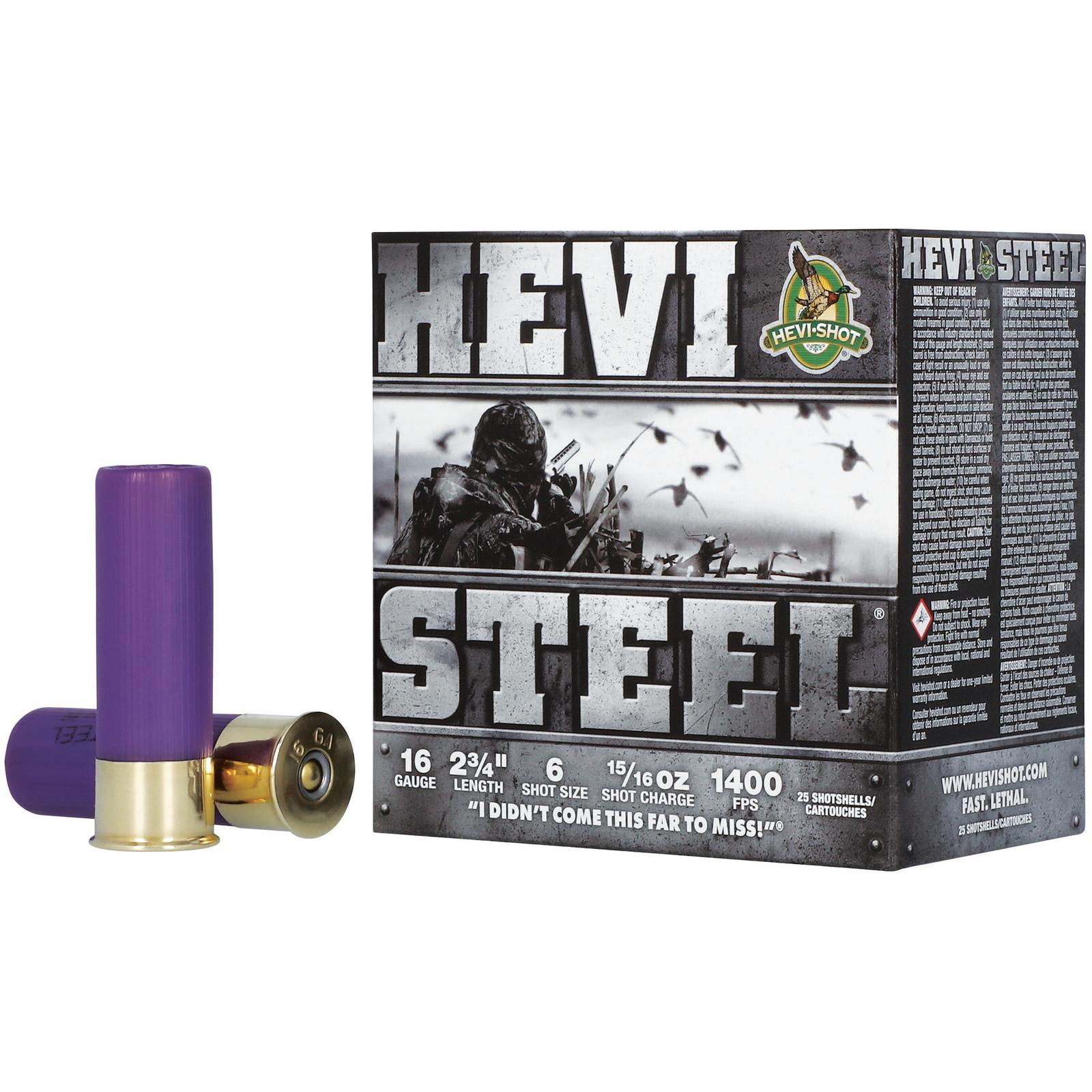 HEVI-STEEL 16GA 2.75" 15/16OZ #6