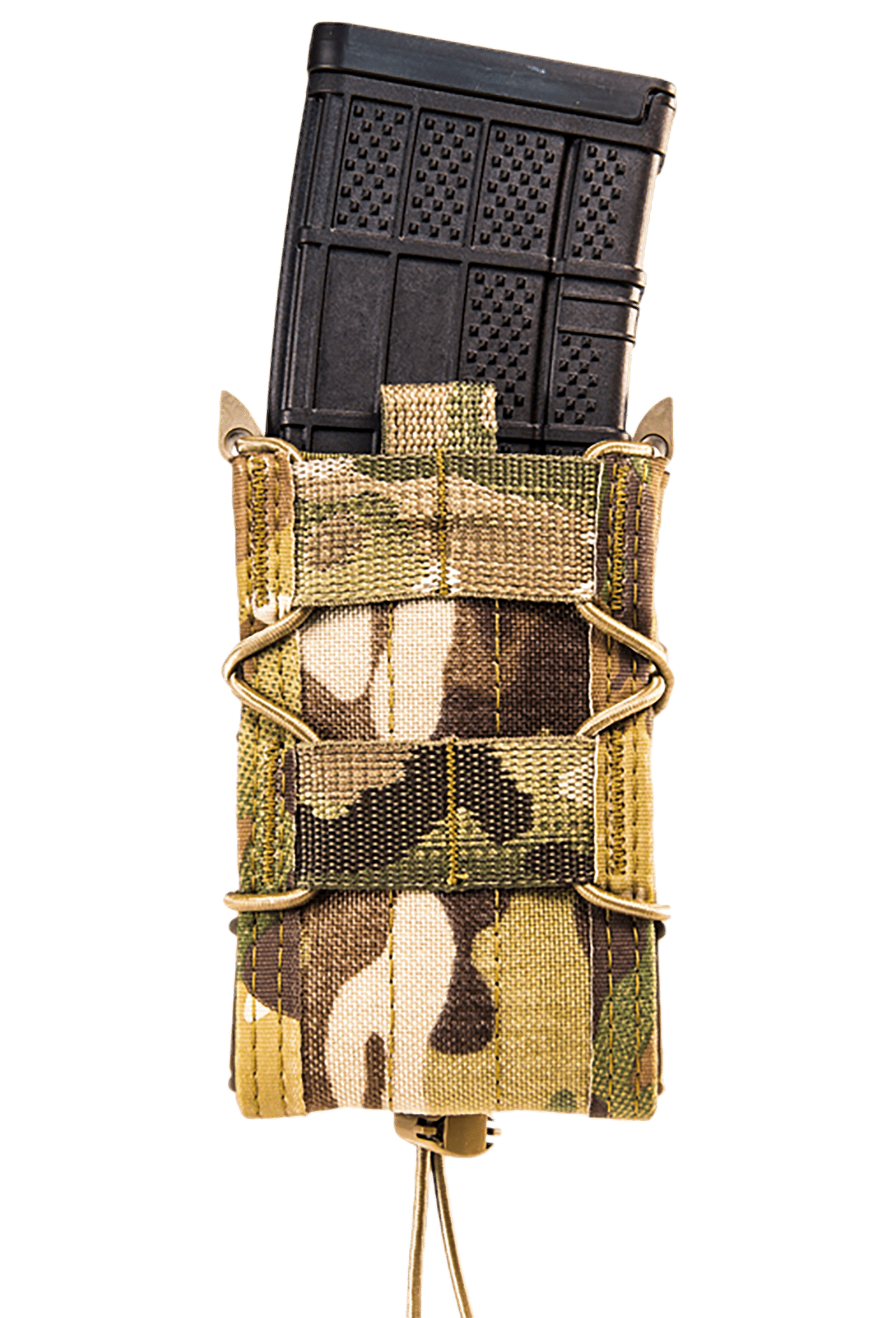 High Speed Gear 11TA00MC TACO Mag Pouch Single MultiCam Nylon MOLLE Compatible w/ Rifle