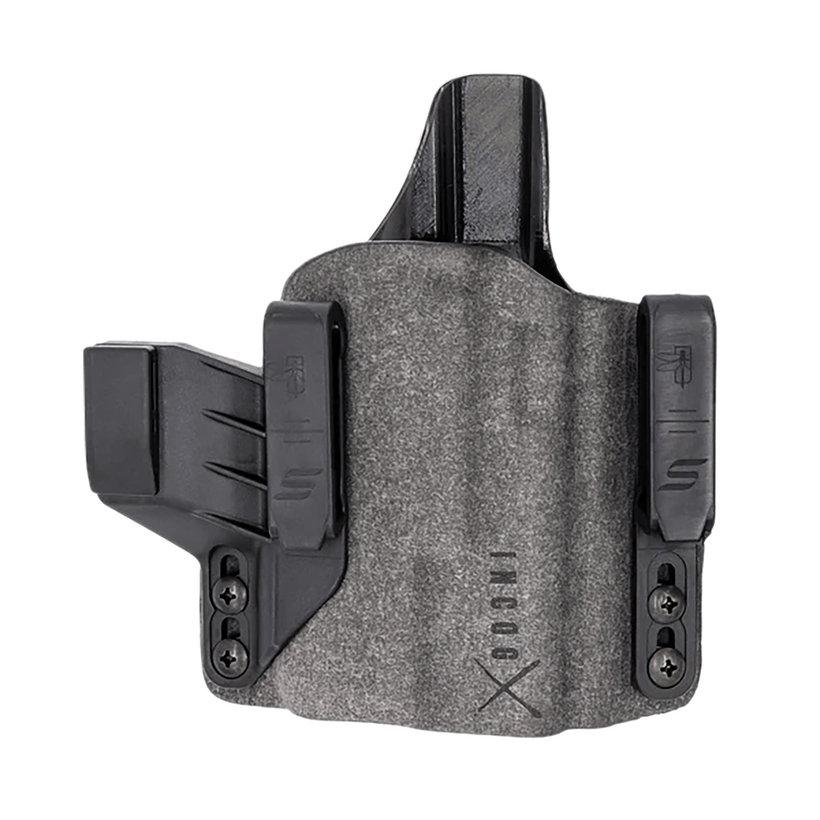Safariland INCOG0199A0CX261 Incog X  IWB Gray Cordura Fits S&W Equalizer/Shield EZ, Belt Clip Mount, Right Hand