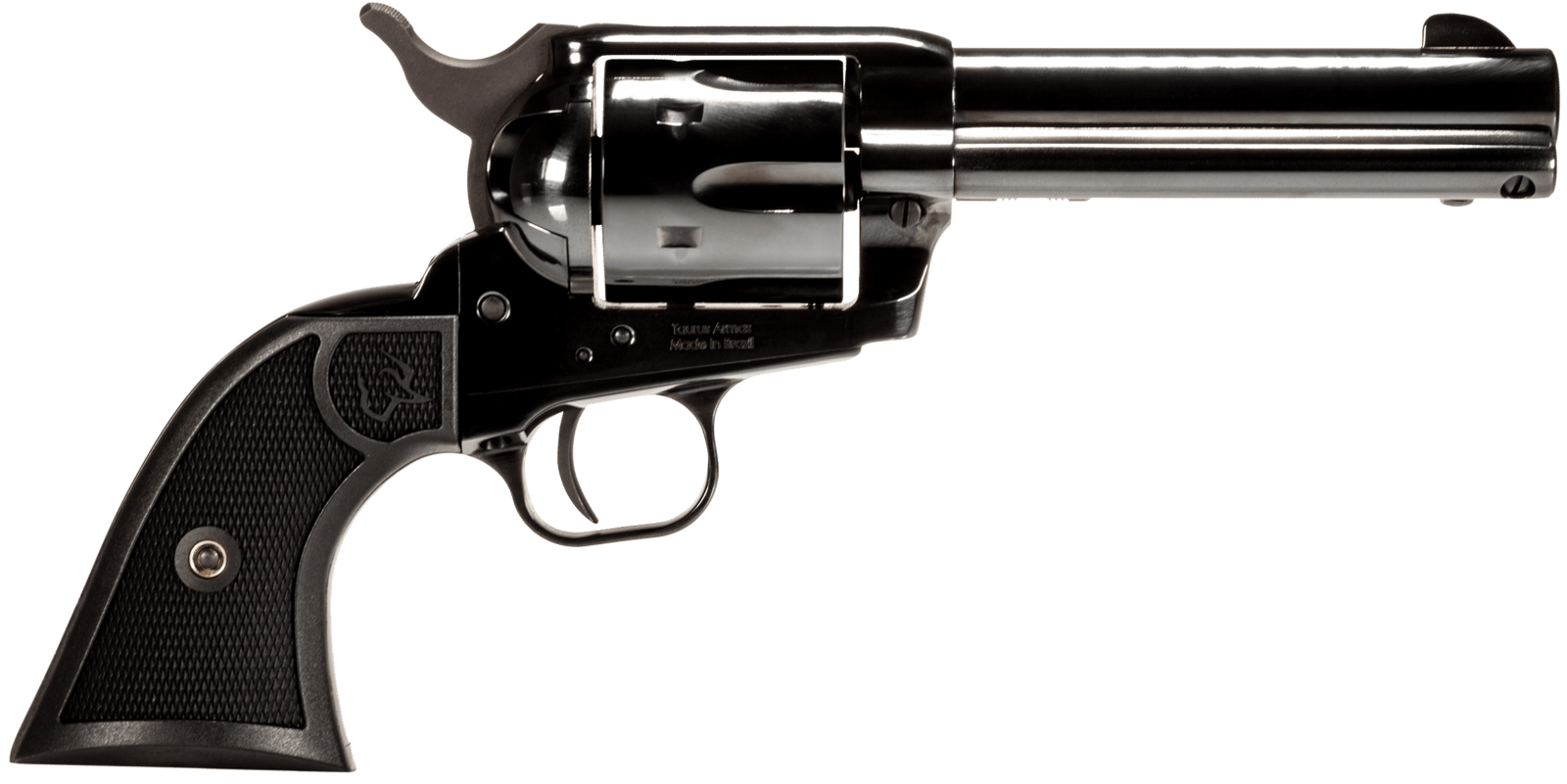 Taurus 2-D35741 Deputy  Small Frame 357 Mag 6rd 4.75" Polished Black Steel Barrel, Cylinder & Steel Frame, Black Polymer Grip, Transfer Bar Safety