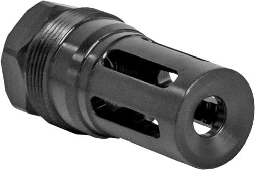 WOLFPACK ARMORY NIGHT HOWLER COMP 1/2X28 NITRIDE BLACK