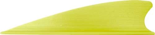 TAC VANES MATRIX 2.25" SHIELD CUT YELLOW 36 PACK<