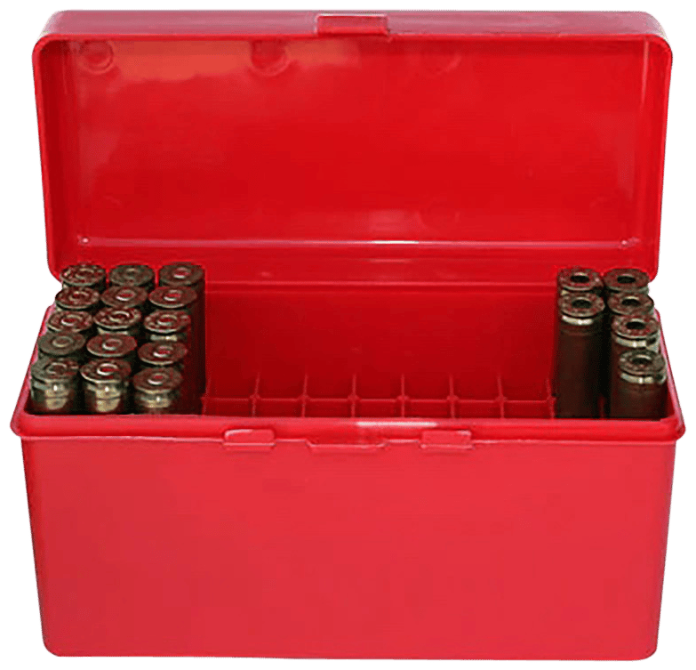 MTM Case-Gard RM6030 Flip-Top  243/308 Win/220 Swift Red Polypropylene 50rd