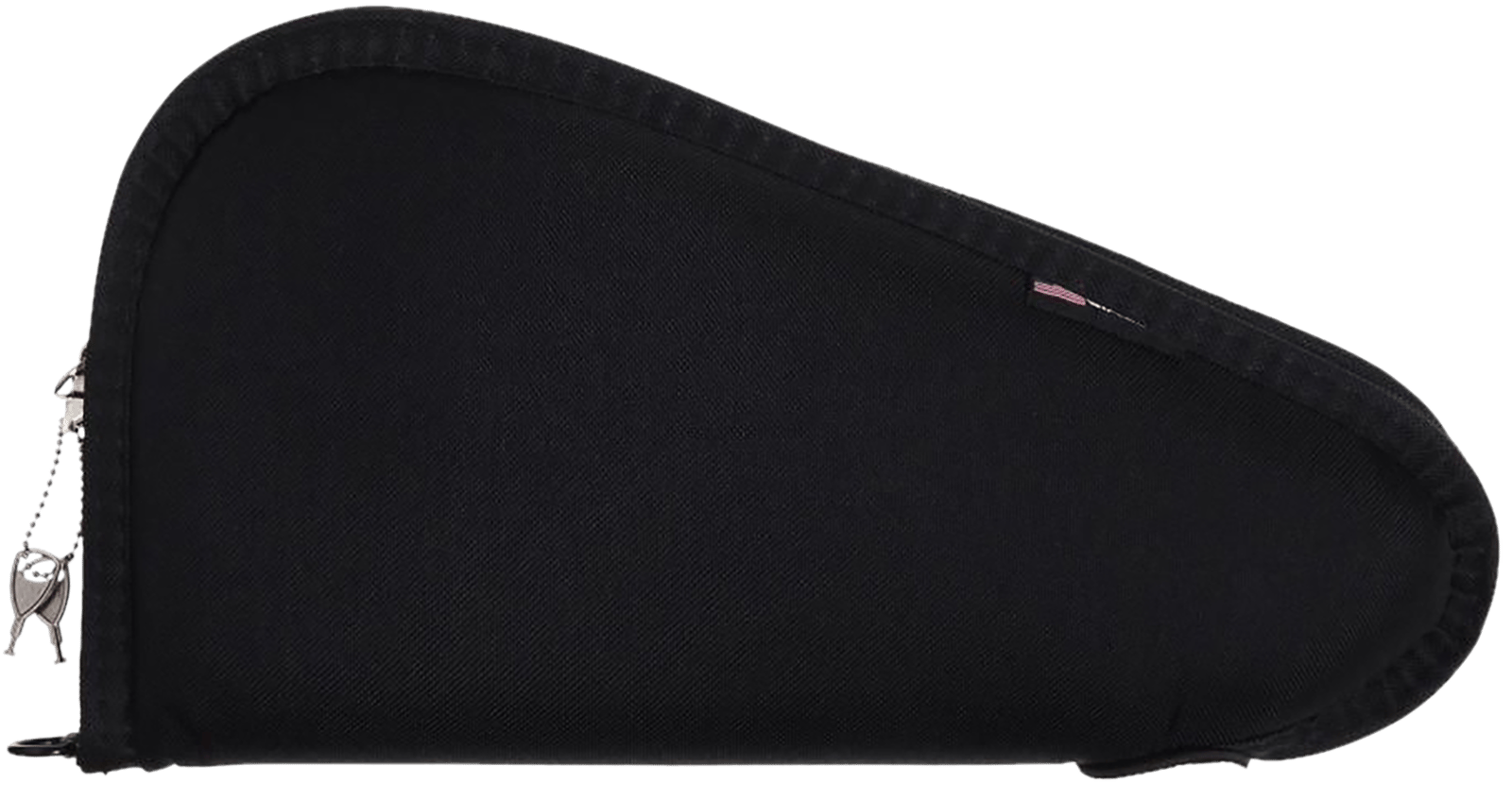 Allen 7413 Locking Handgun Case Black Endura, YKK Zippers & Foam Padding Includes 2 Keys 13" L