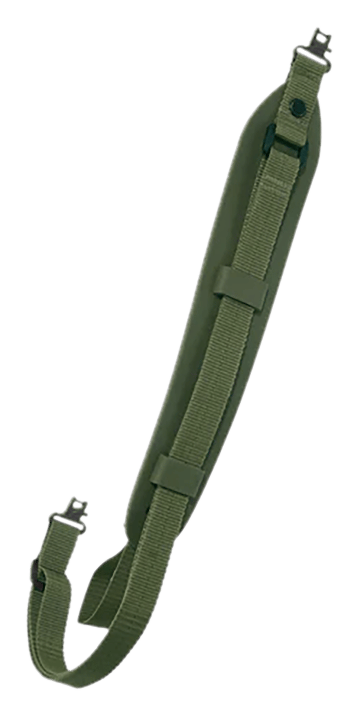Outdoor Connection SGSS20972 Super Grip Sling Green Nylon 32" OAL Padded Rifle/Shotgun