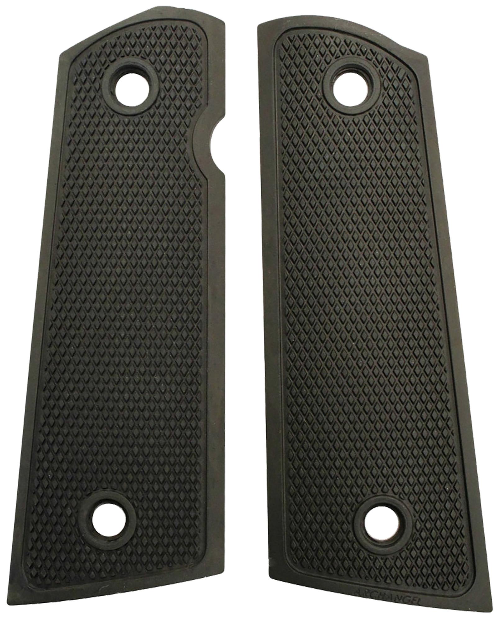 Archangel AA107 Grip Panels  Made of Aluminum With Black Anodized Diamond Checkering Finish for 1911 Government