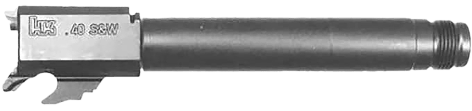 HK 223244 Tactical  40 Cal Fits HK VP40/VP40T 4.45" Black Steel