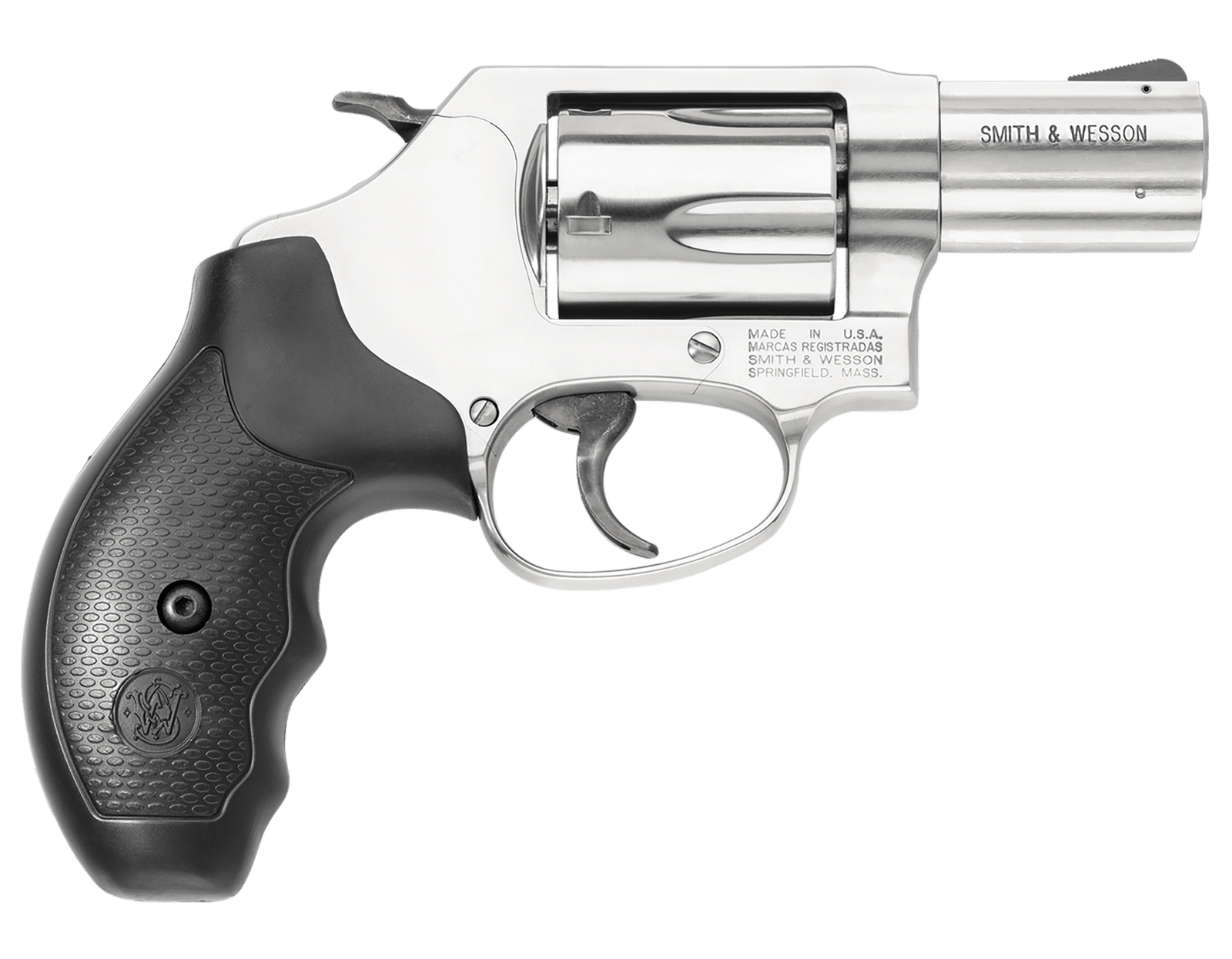Smith & Wesson 162420 Model 60  357 Mag or 38 S&W Spl +P 5 Shot 2.12" Stainless Steel Barrel/Cylinder, Satin Finish Stainless Steel J-Frame, Exposed Hammer
