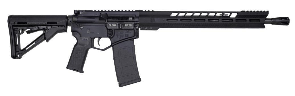 Diamondback DB1731K001 DB15  5.56x45mm 30+1 16" Nitride Treated Steel Barrel w/CNC DBSB-IV Flash Hider, A3 Flattop Upper/Diamondback Black Gold Lower, 15" M-LOK Handguard, Magpul CTR Stock & K2 Grip