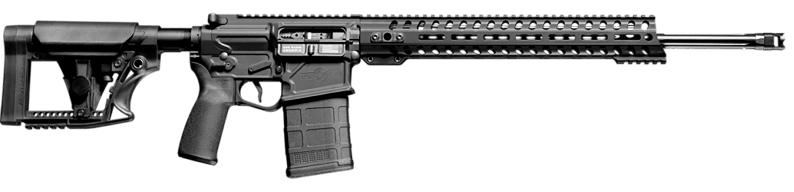 Patriot Ordnance Factory 01839 Prescott  6 Creedmoor 20+1 22" Black