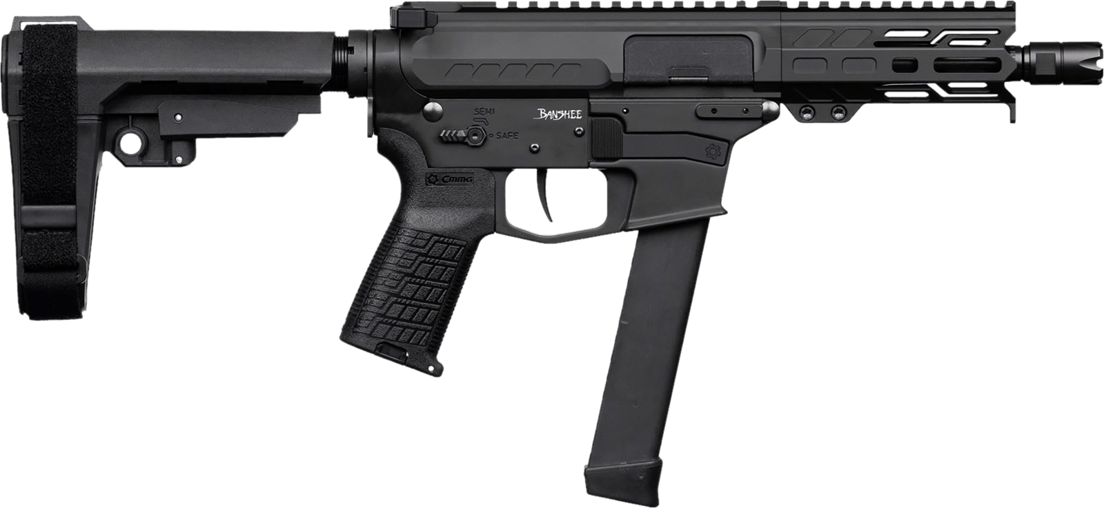 CMMG 99A290F-AB BANSHEE MKGS 9MM 5 ARMBLK