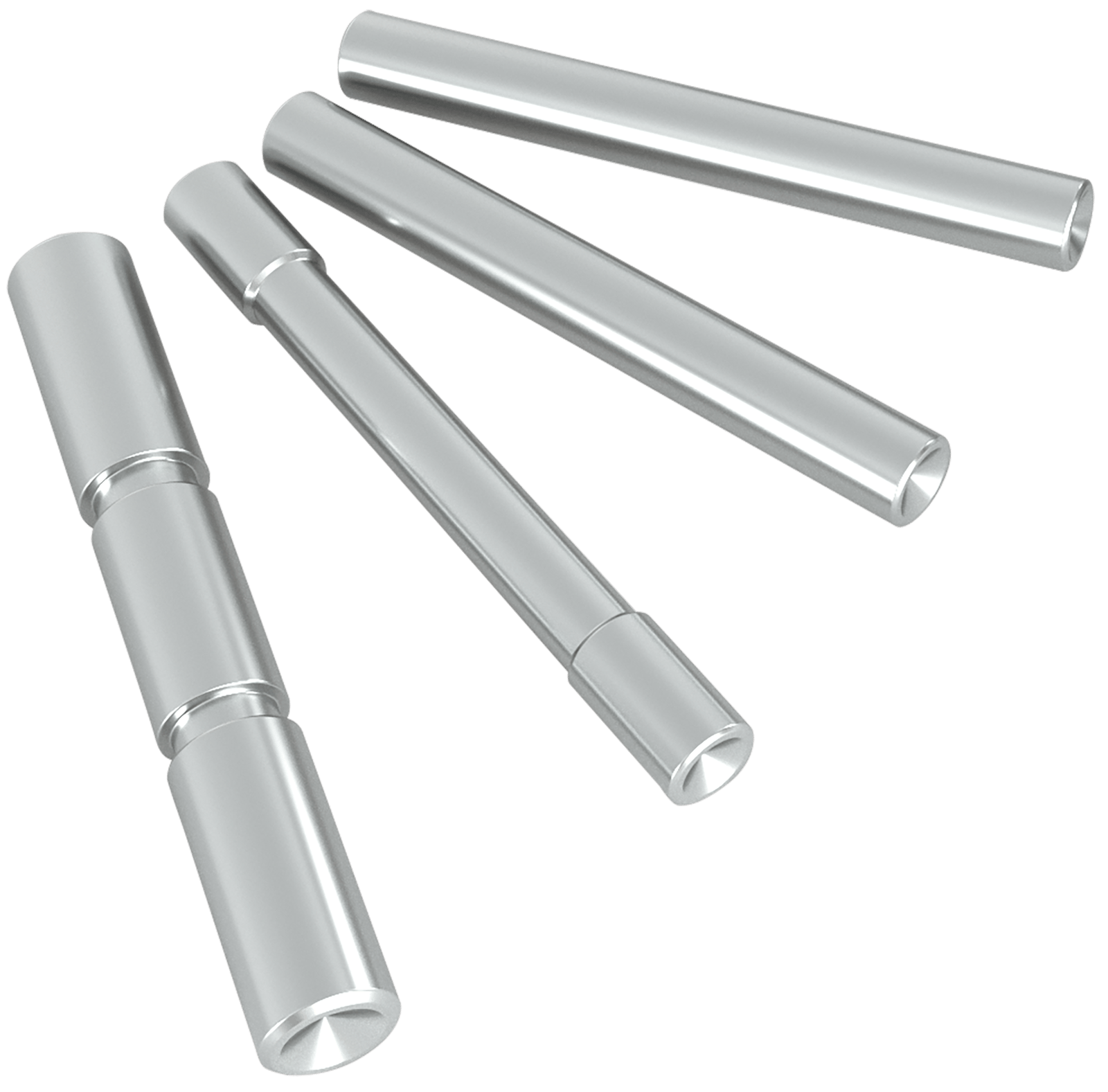 Cross Armory CRG4PSSV 4 Pin Set  Silver 4140 Steel for Most Glock Gen4