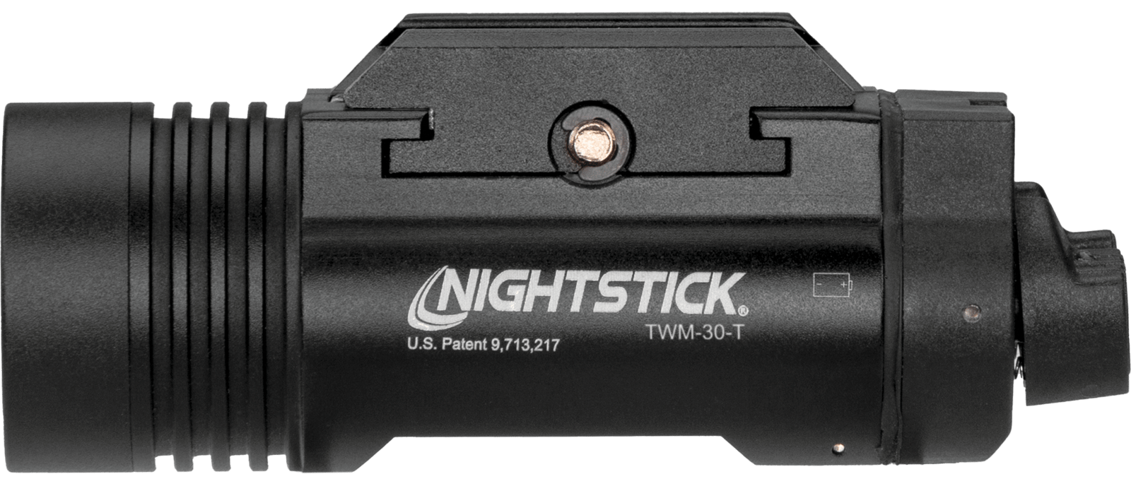 Nightstick TWM30T Tactical Weapon-Mounted Light Turbo Black Anodized Hardcoat 1200 Lumens White LED Light