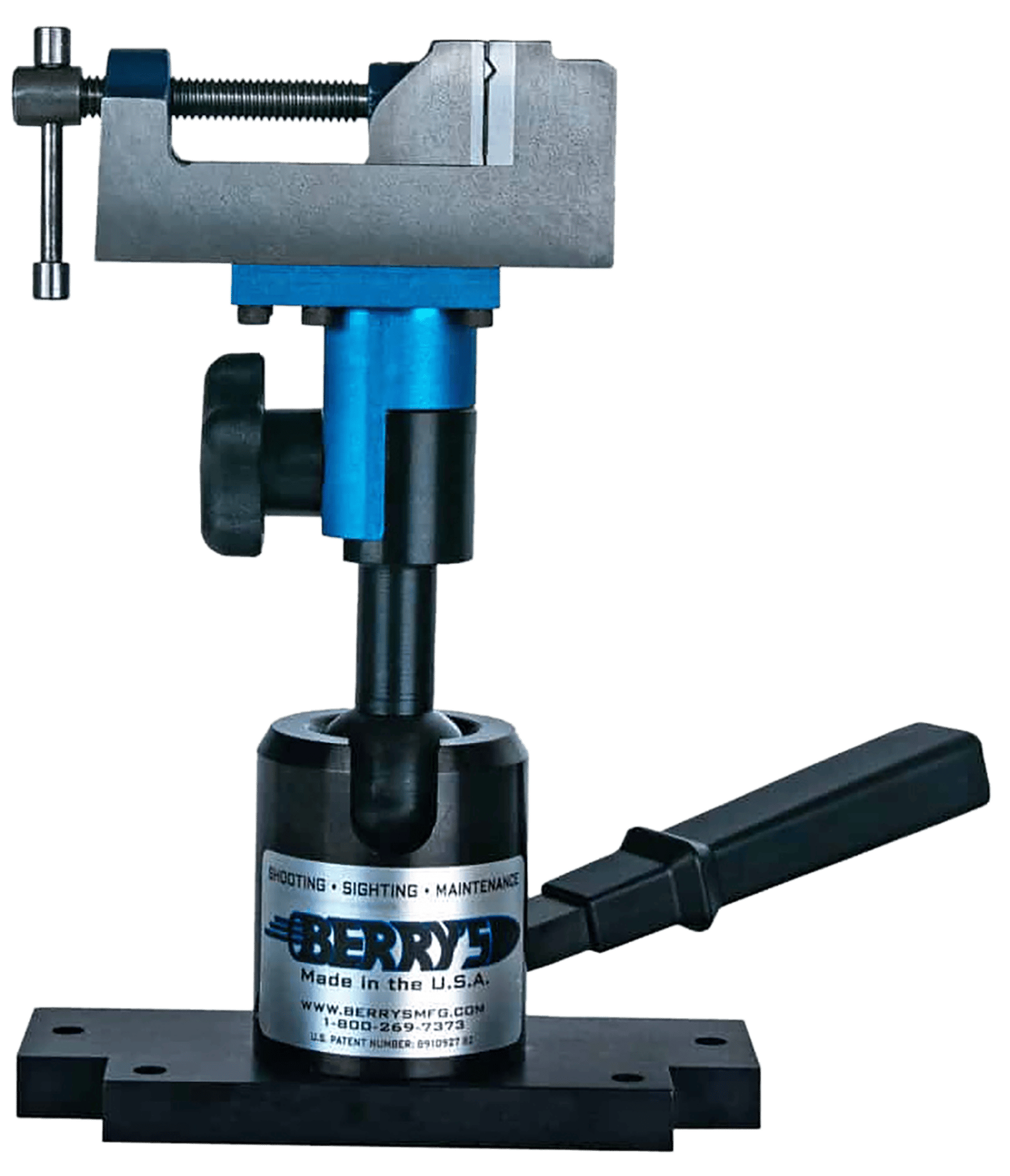 Berry's 11817 Machine Vise System Black/Blue
