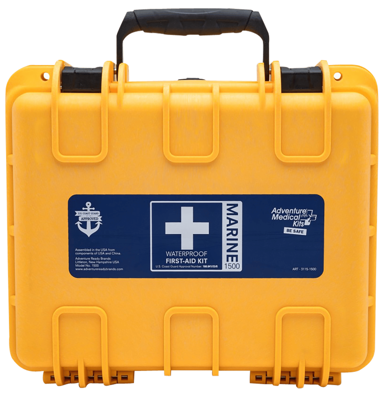 Adventure Medical Kits 01150601 Marine 600 Treats Injuries/Illnesses Waterproof Yellow