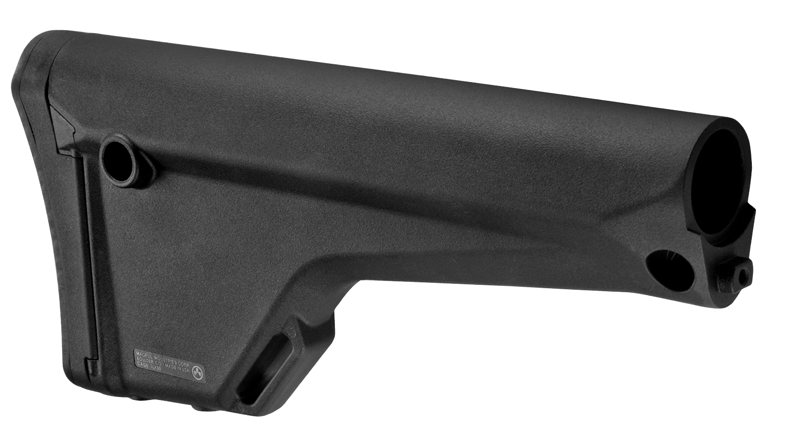 Magpul MAG404-BLK MOE Rifle Stock Black Synthetic for AR-15, M16, M4