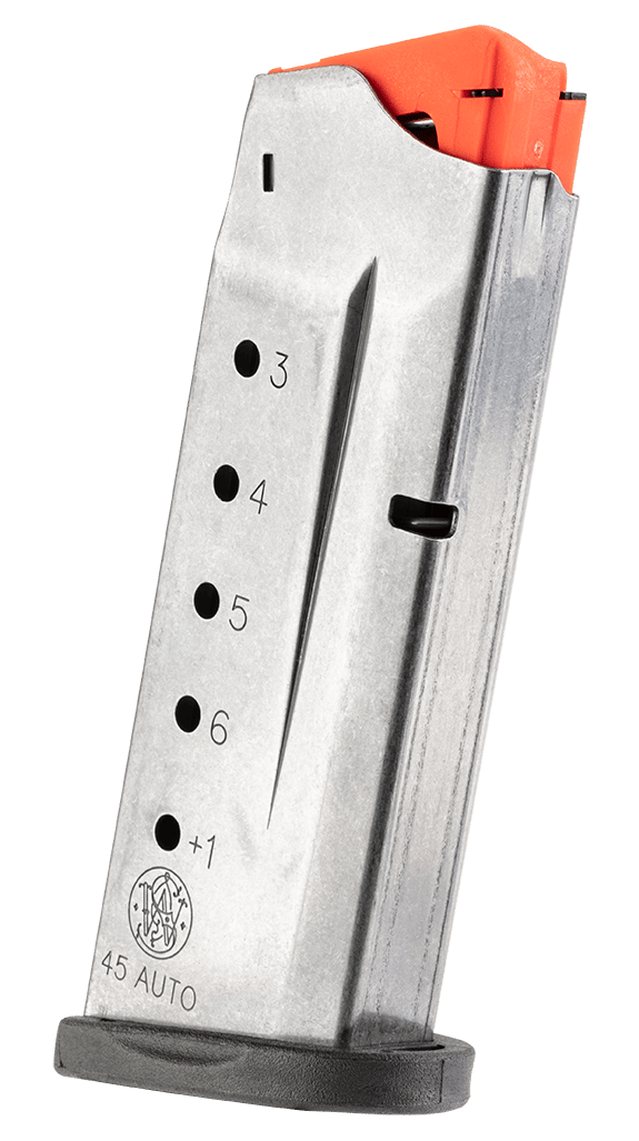 Smith & Wesson 3005566 M&P Shield  6rd 45ACP Stainless Steel