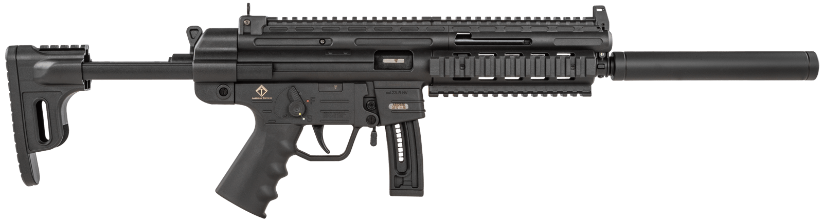 GSG GSGGERGGSG1610 GSG-16 *CA Compliant Full Size 22 LR 10+1 16.25" Black Black Polymer Receiver Black Collapsible w/Storage Compartment Stock Right Hand