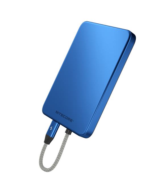 NITECORE POCKET5BLUE   5000AMH BATTERY PACK BLUE