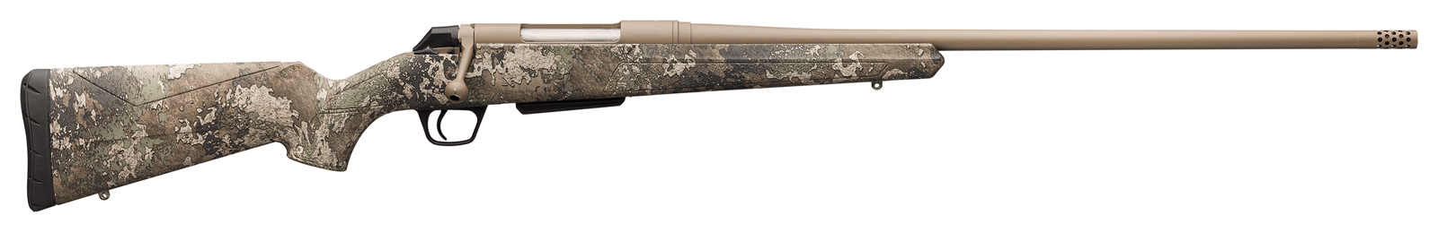 Winchester Guns 535773289 XPR Hunter 6.5 Creedmoor 3+1 Cap 22" MB Flat Dark Earth Perma-Cote Rec TrueTimber Strata Stock Right Hand with MOA Trigger System (Full Size) No Sights
