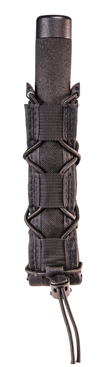High Speed Gear 13EX10BK TACO Extended Mag Pouch Single Black Nylon Belt Belts 2.25" Wide Compatible w/ Pistol