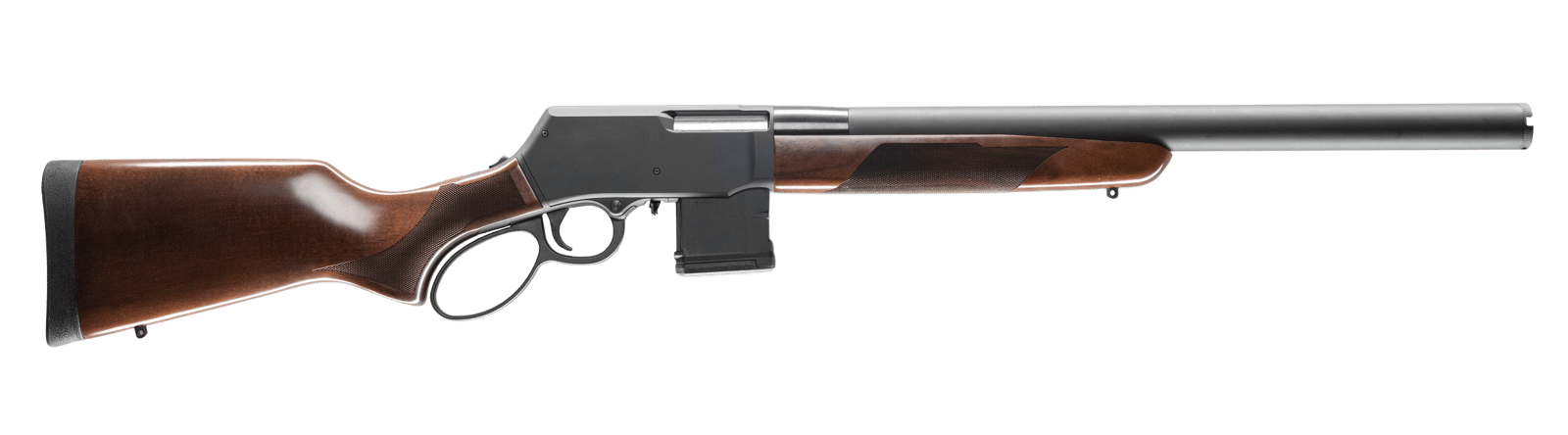 Cnc Firearms CNCSUPREME Henry H23 Supreme Limited Edition 300 Blackout 19" Blued Integrated Suppressor Barrel, Blued Receiver Fixed American Walnut Stock