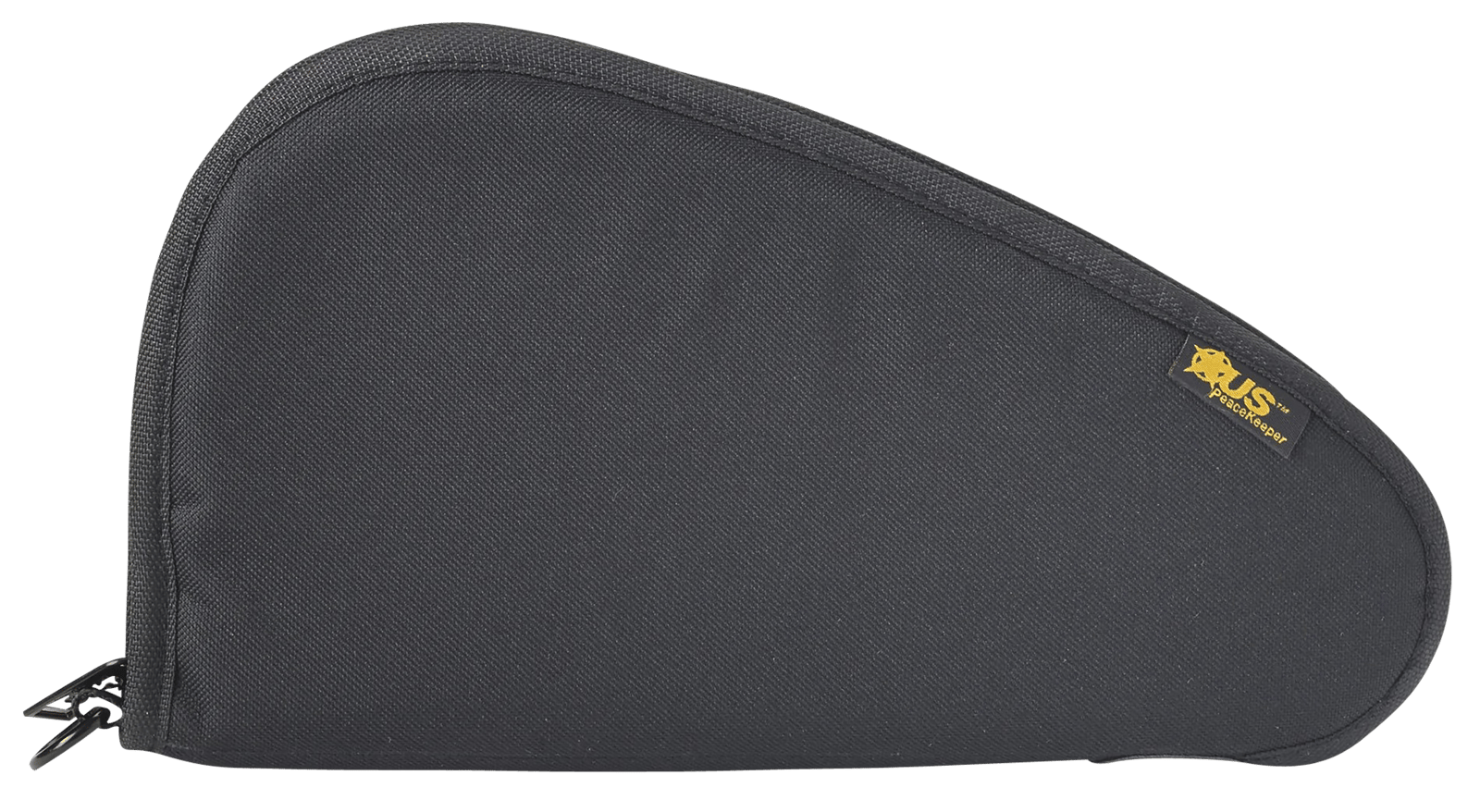 US PeaceKeeper P21009 Pistol Case  Black Holds 1 Handgun Polyester