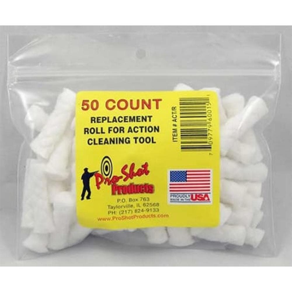 Pro-Shot Action Tool Refills Cotton Rolls 50/ct